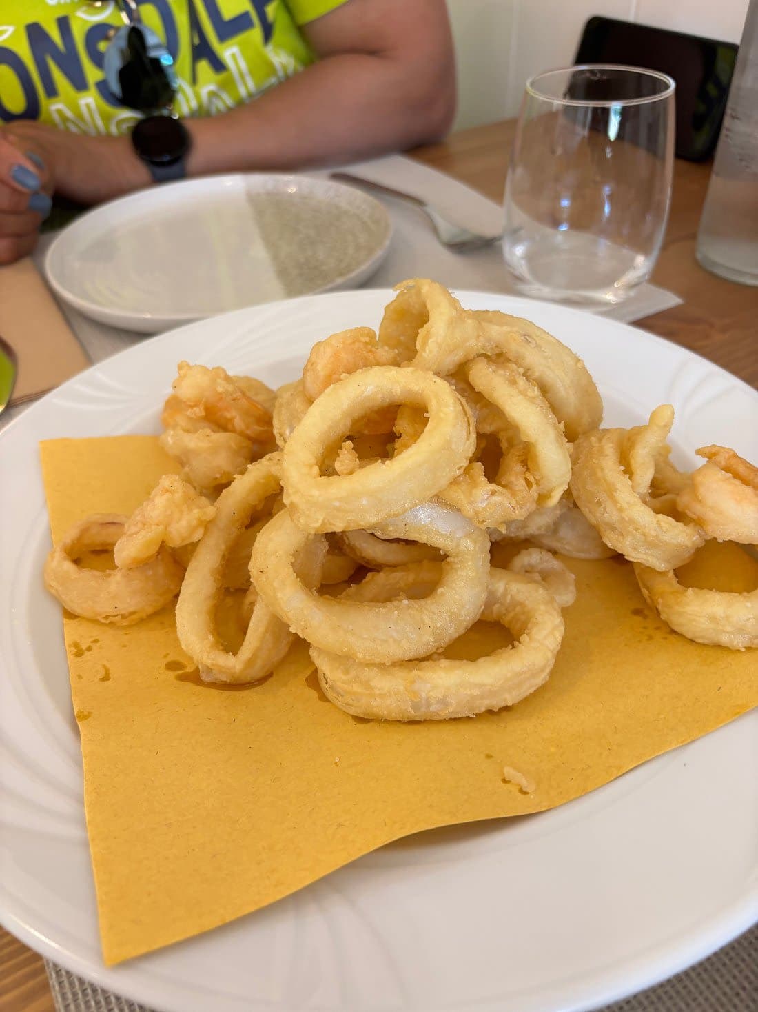 Pritong Calamares & Hipon